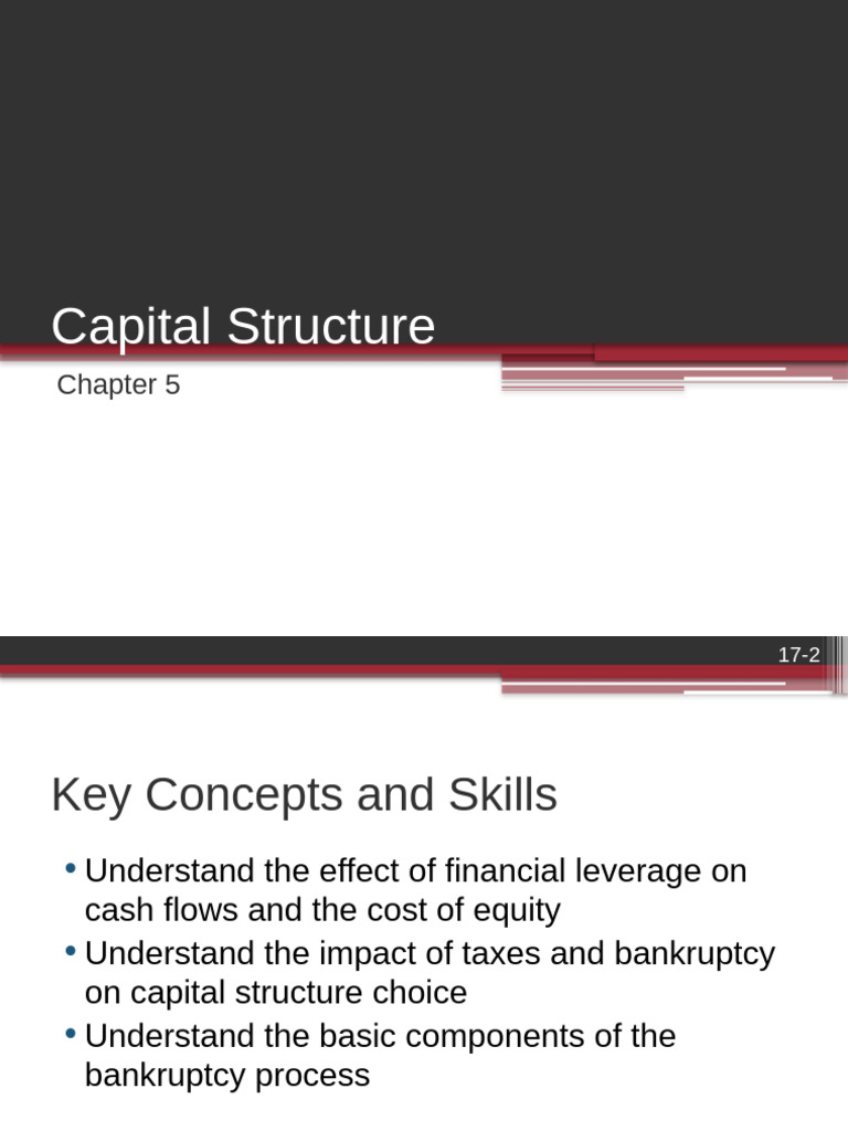 Understanding Capital Structure Dynamics | PDF | Capital Structure ...