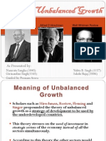 Theory of Unbalanced Growth