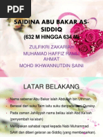 Saidina Abu Bakar As-Siddiq