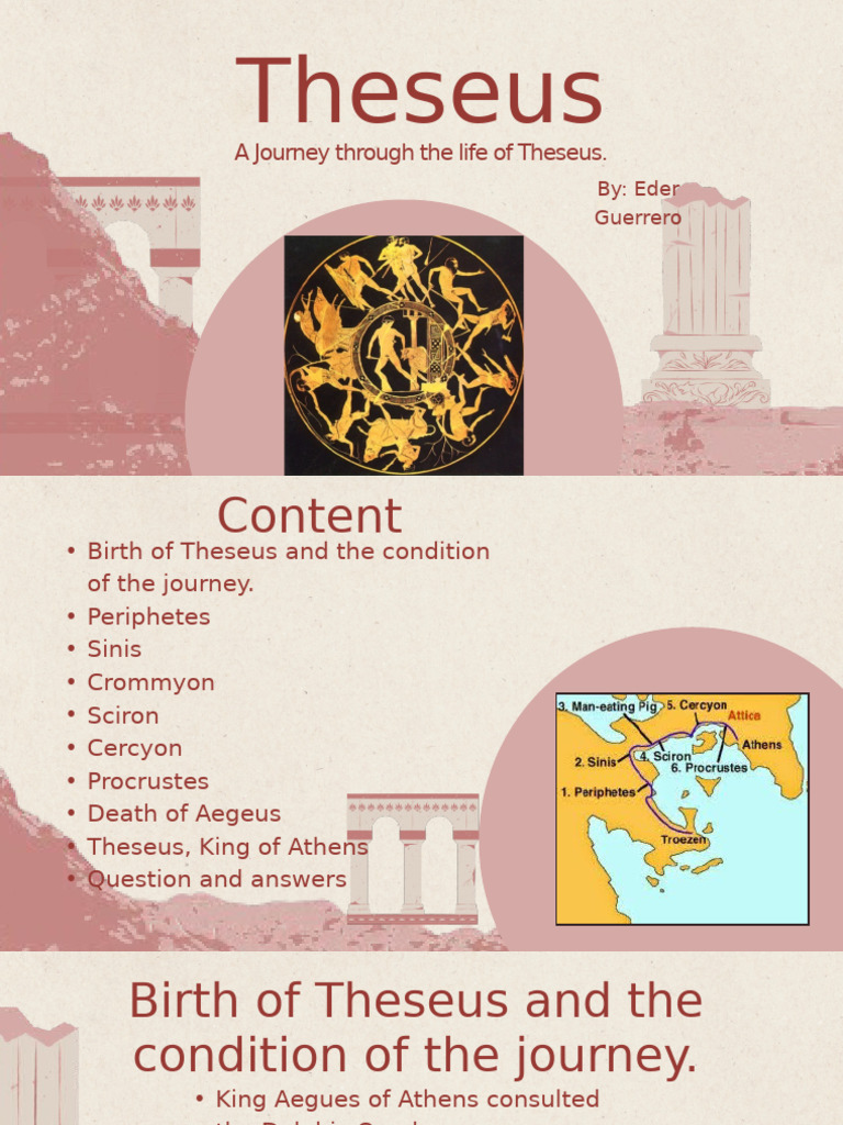 Theseus: Heroic Labors and Legacy | PDF | Theseus | Minotaur