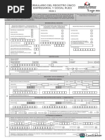 Formulario DS-FO-003 para Registro TSS | PDF | Documento de identidad