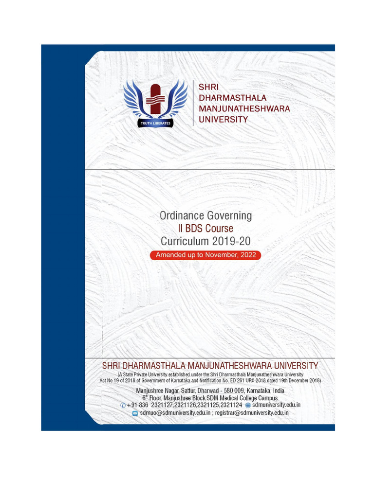 BDS 2nd Year General Pathology Curriculum | PDF | Immune System ...