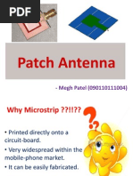 Download Microstrip Antenna by Megh Patel SN88577013 doc pdf