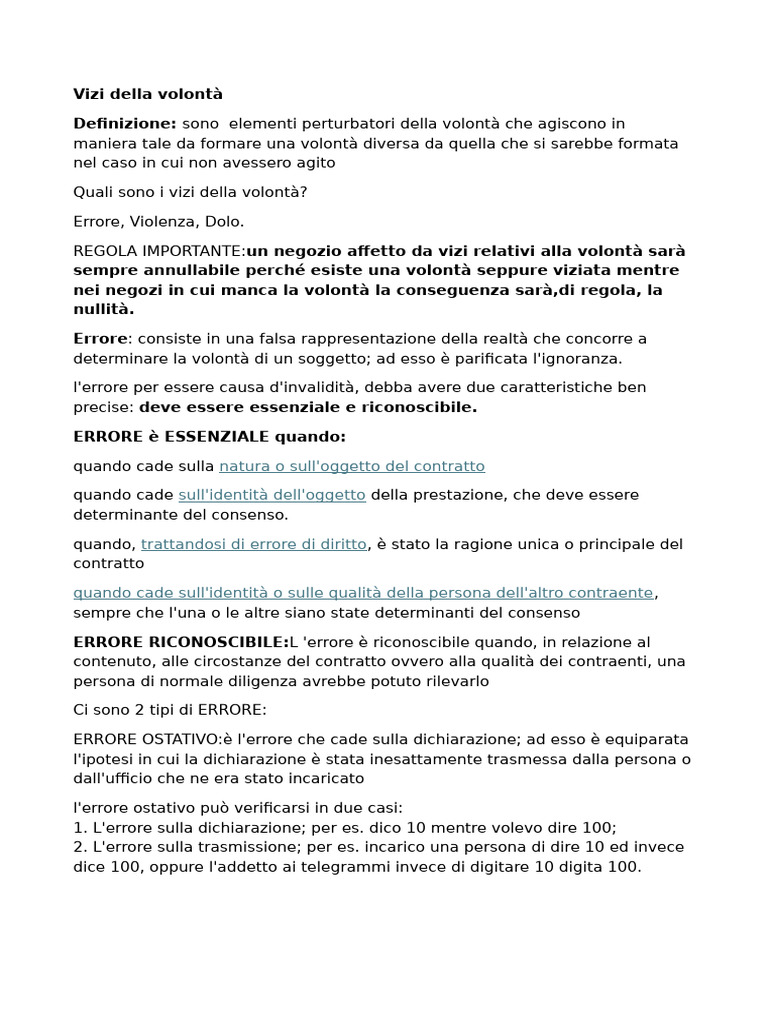 Vizi Della Volontà | PDF