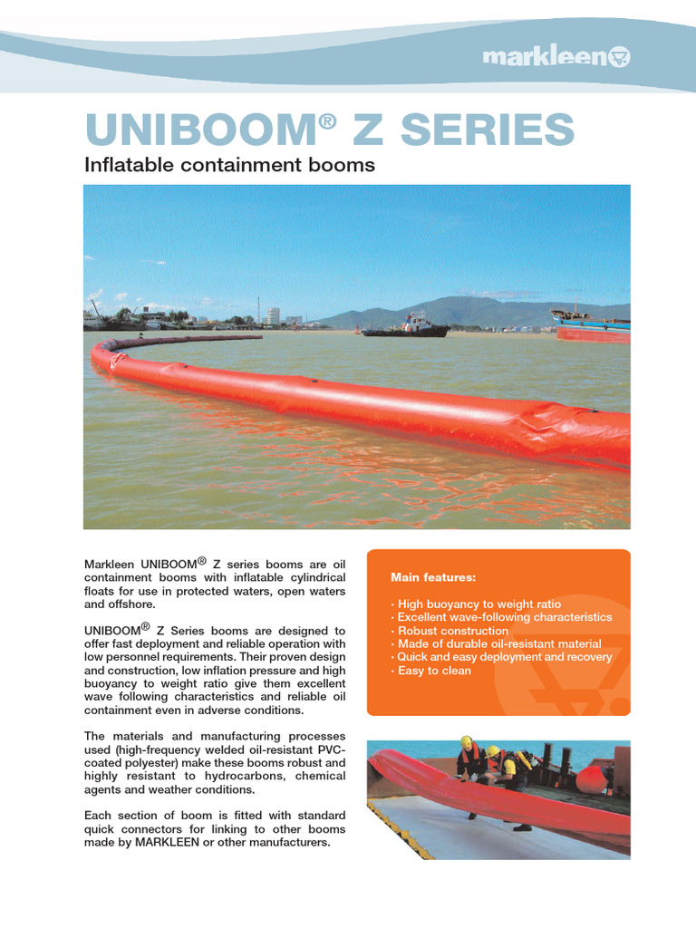 Anti-Pollution Inflatable Boom | PDF
