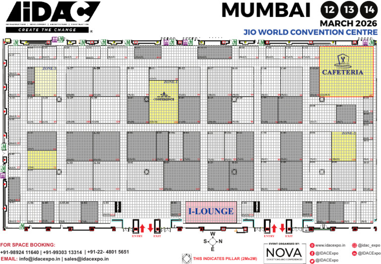 IDAC 2026 Floor Plan Overview | PDF
