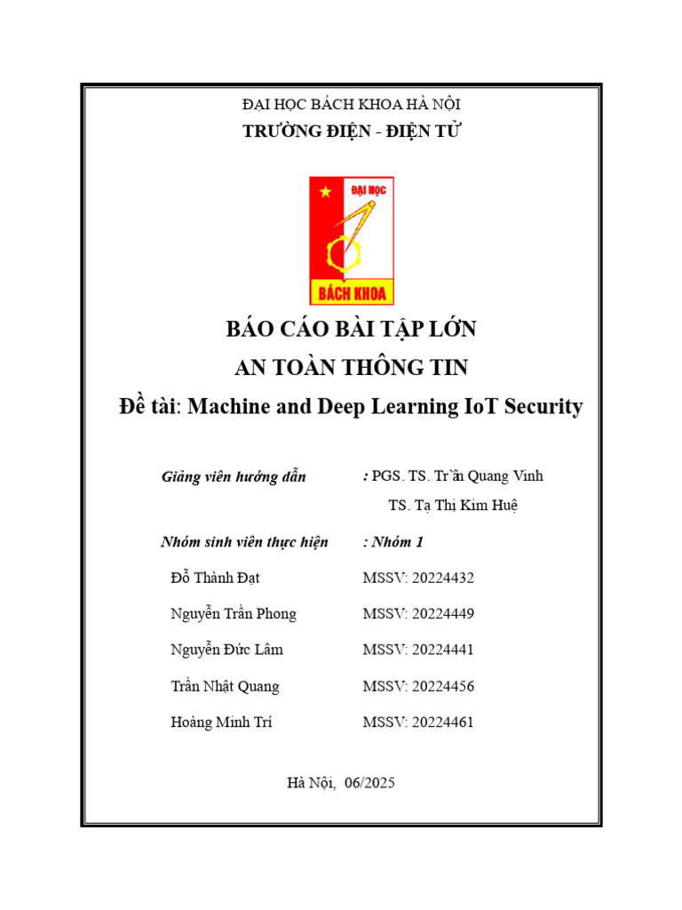 BTL ATTT Nhóm 1 | PDF