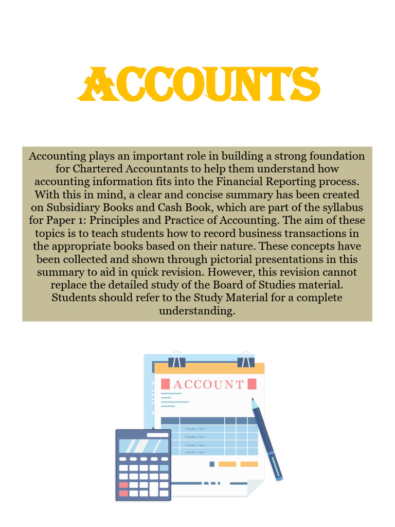 Accounting Principles and Practices Summary | PDF | Expense | Accounting