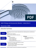 Bath Fittings and Accessories Market in India 2009 - Market Size, Drivers and Challenges