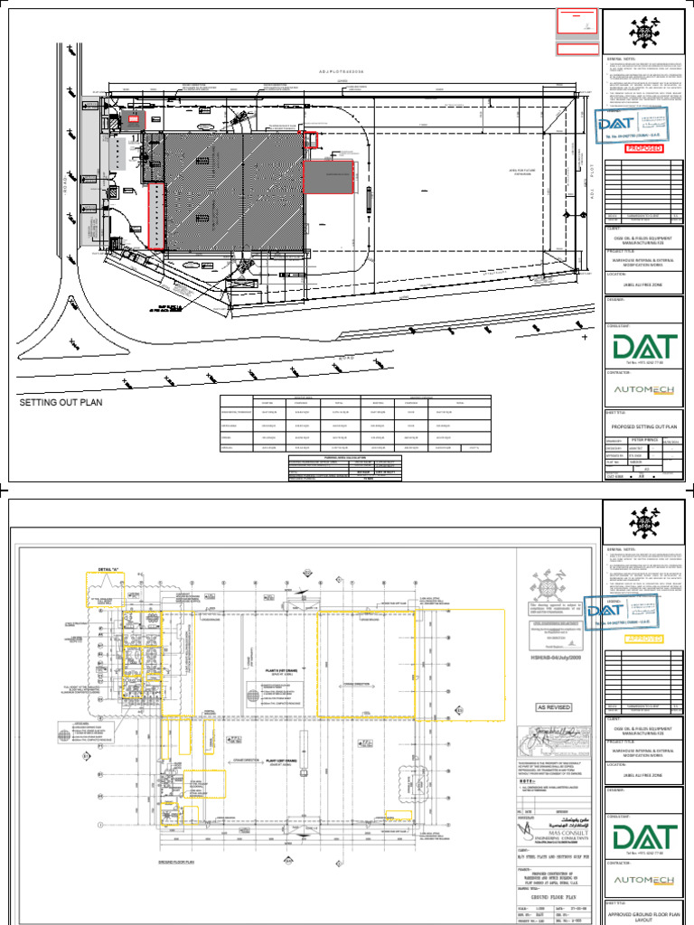Warehouse Modification Ground Plan | PDF