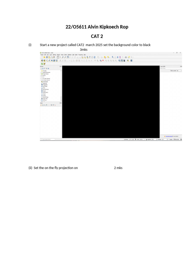 Cat 2 Gis | PDF