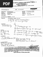 Fake Medical Prescription Report Template | PDF | Surgery | Medicine