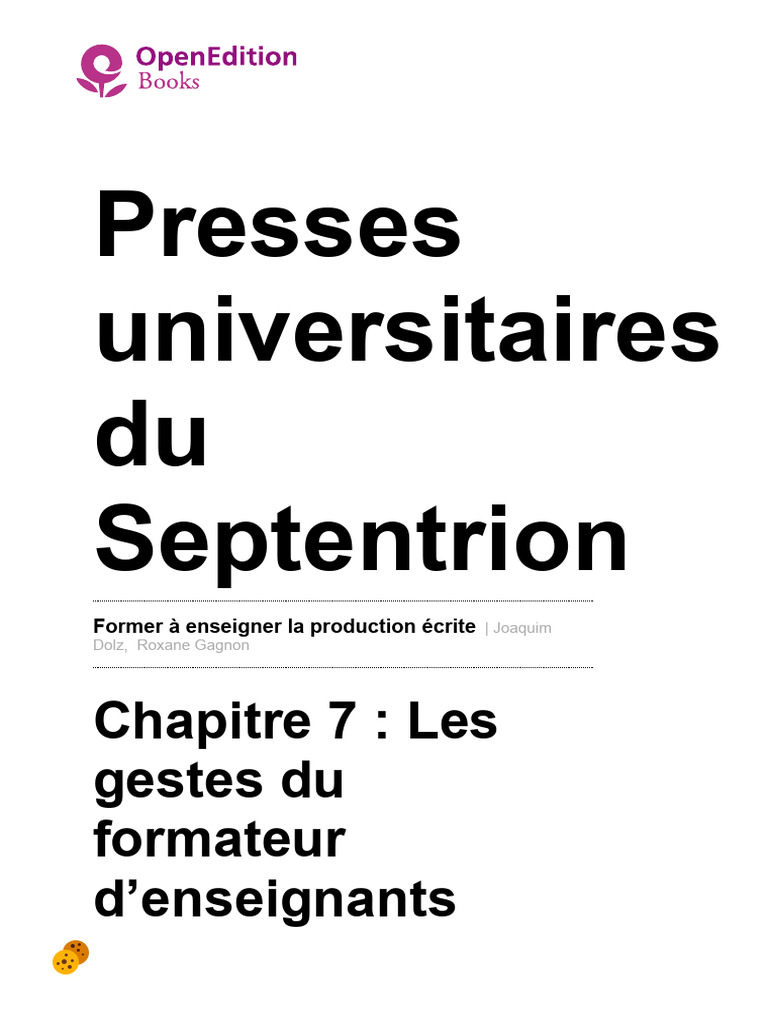 Gestes du formateur en enseignement | PDF | Enseignement | Apprentissage