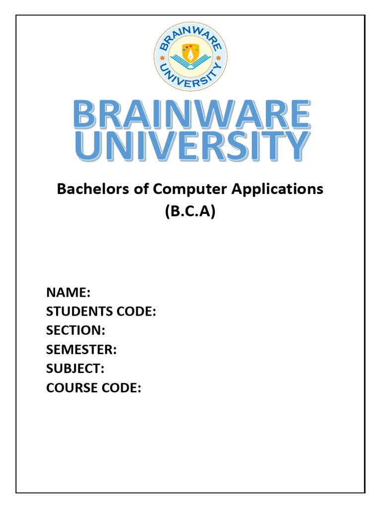 Front Page and Index Page | PDF