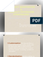 Product Adaptation & Product Extension Stratergies: Click To Edit Master Subtitle Style