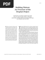 Download Ferrucci-Watson2010 - Build Watson - An Overview of DeepQA Project by Franck Dernoncourt SN88582174 doc pdf