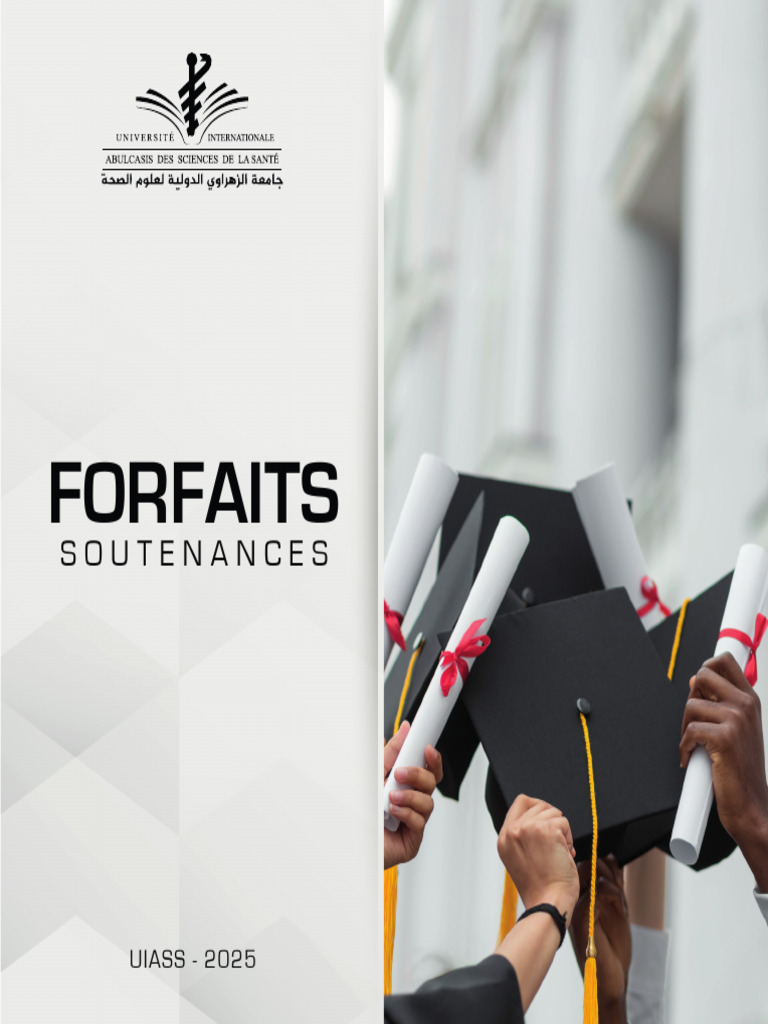 Tarifs et Packs de Soutenance UIASS 2025 | PDF | Nourritures