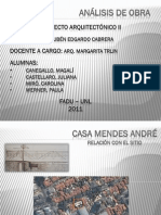 Presentacion Casa Mendes André