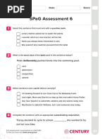 Year 5 Grammar and Punctuation Test 5 | PDF | English Grammar | English ...