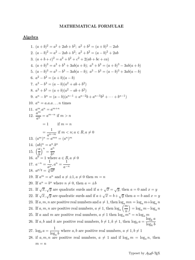 Key Mathematical Formulas Explained | PDF | Chess | Chess Theory