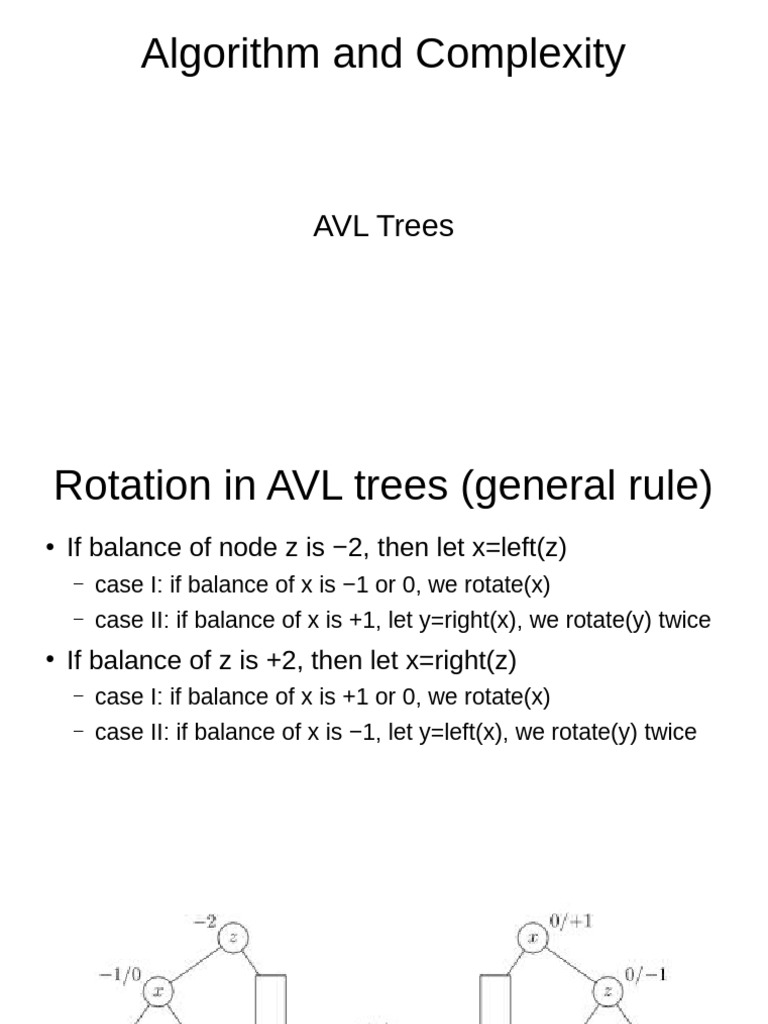 AC AVL Tree Ex Full | PDF