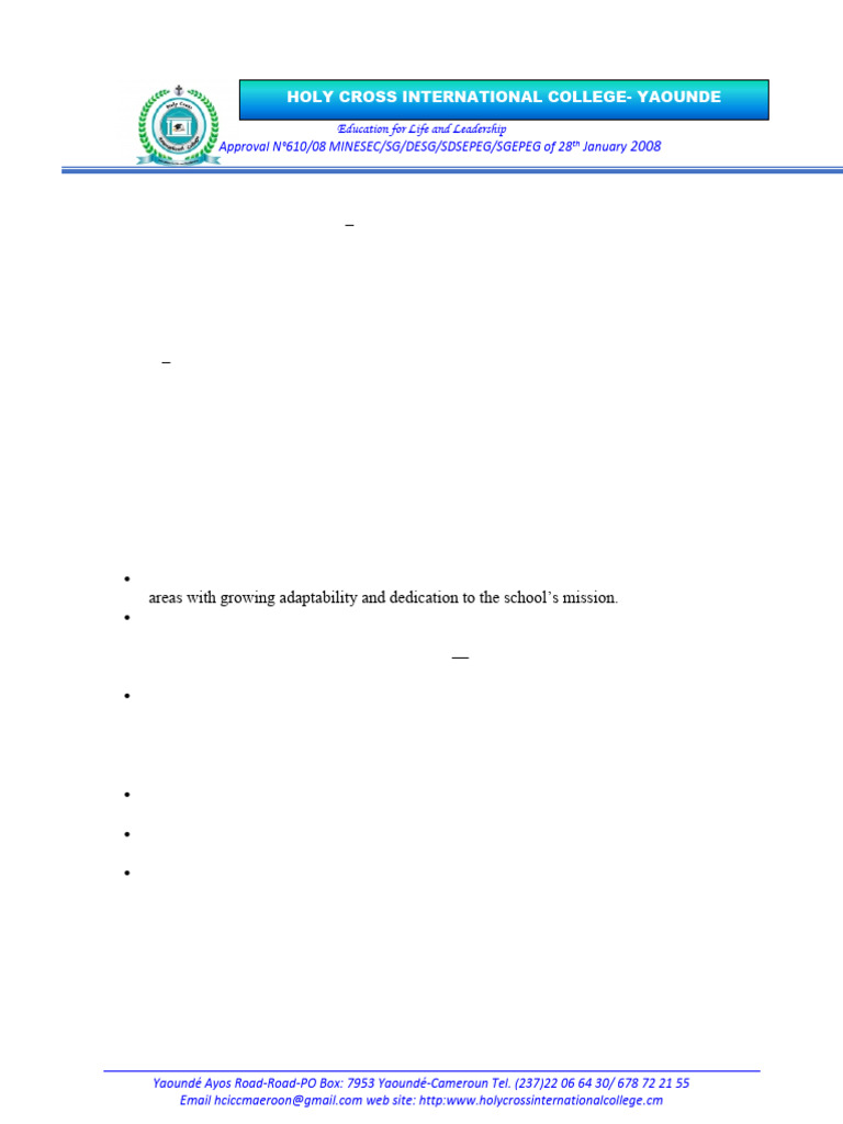 International Section Year-End Report 2025 | PDF | Teachers | Cognition
