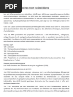 Différences entre AINS et AIS | PDF | Prostaglandine | Anti ...