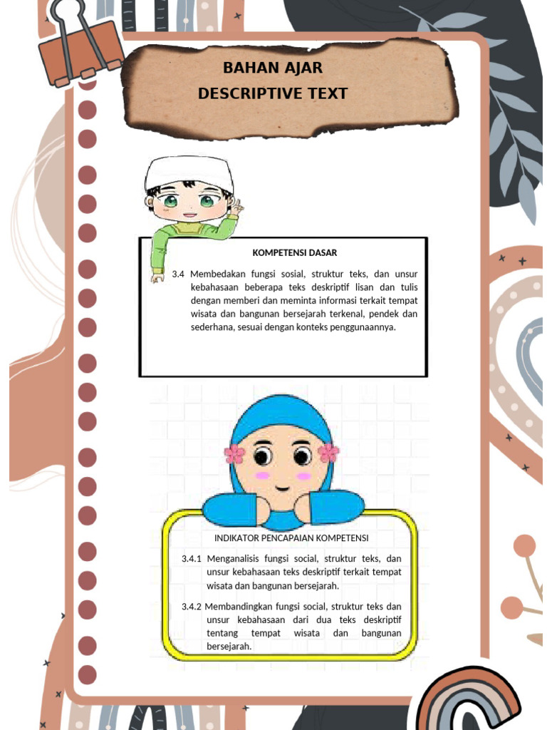 Analisis Teks Deskriptif Wisata Aceh | PDF
