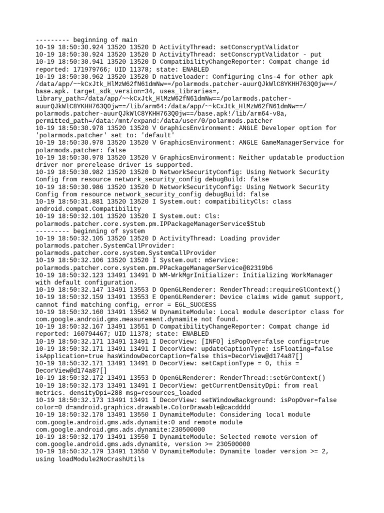 Android App Log Analysis Insights | PDF | Smartphone | Embedded Linux ...