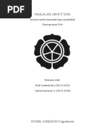 Download Makalah About XML by Roif Syahnureka SN88586223 doc pdf