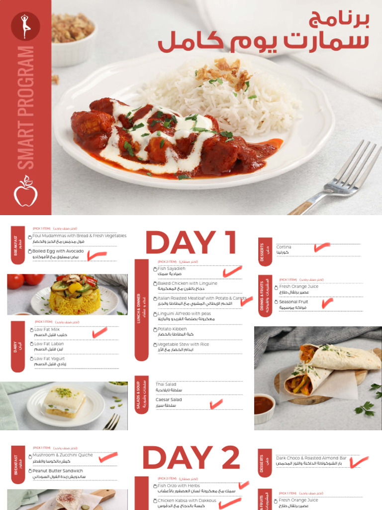New Smart Menu Final v.03 | PDF