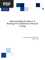 Download Understanding the Impact of Running WAN Emulation with Load Testing by Our Service SN8858674 doc pdf