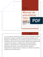 Manual de Procedimientos de Enfermeria