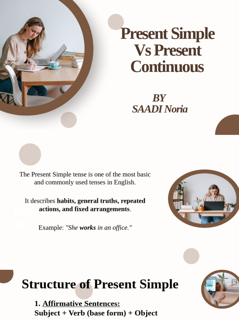 Present Simple vs Continuous Overview | PDF | Verb | Grammatical Tense