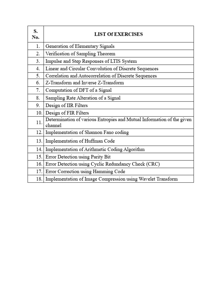 Essential MATLAB Exercises for Signal Processing | PDF | Convolution ...