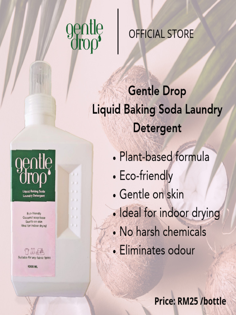 Gentle Drop Liquid Detergent | PDF