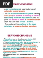 Servomechanisms