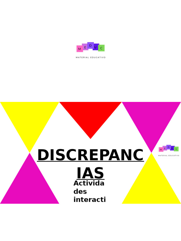 Tea 3 - Discrepancias | PDF