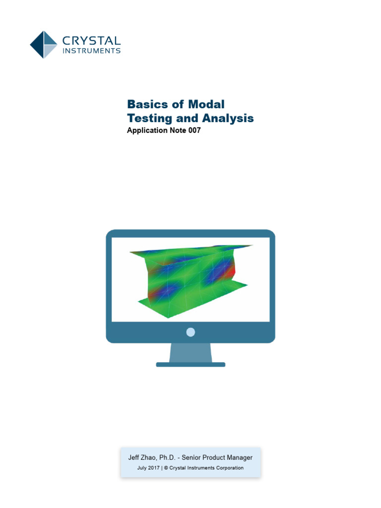 Basics of Modal Testing and Analysis 2023 | PDF | Normal Mode ...