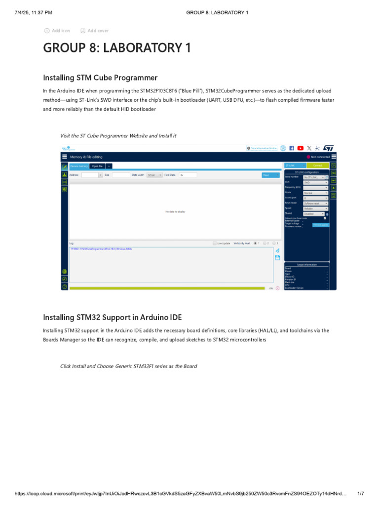 STM32 Programming with Arduino IDE | PDF | Microcontroller | Arduino