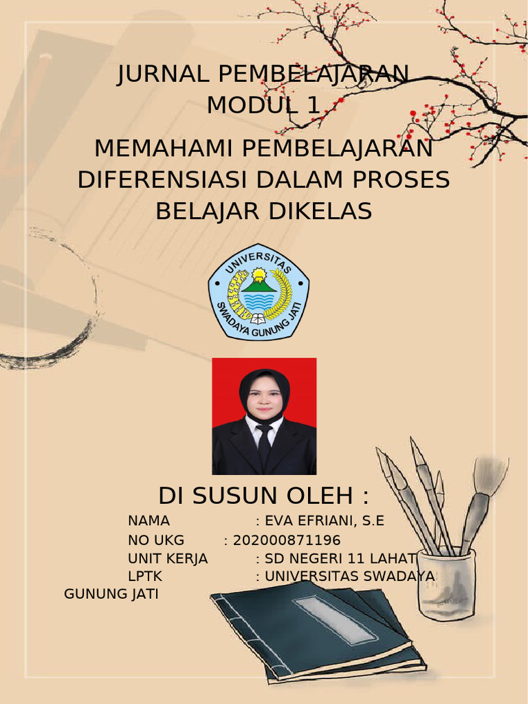 JURNAL PEMBELAJARAN MODUL 1 EVA | PDF