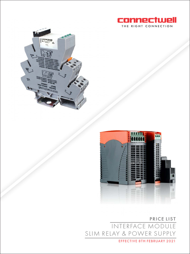 Connectwell Interface Module Price List | PDF | Automation