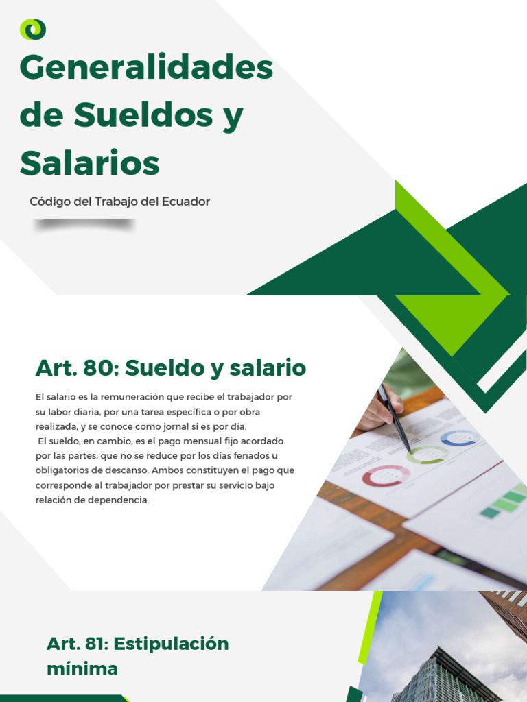 Presentación Generalidades de Los Sueldos y Salarios | PDF | Salario ...
