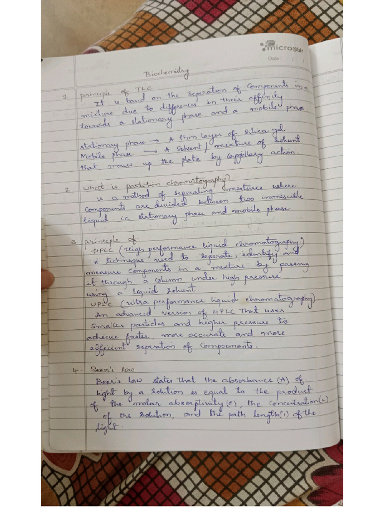 BIOCHEMISTRY Notes | PDF