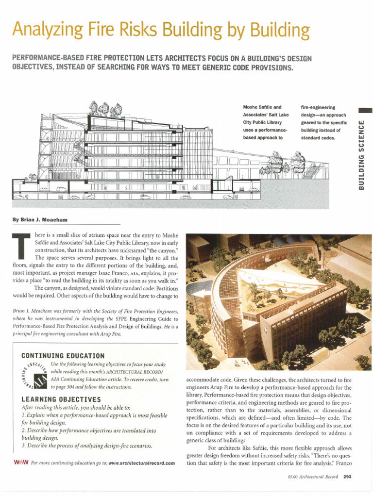 Analyzing Fire Risks Building by Building - AR May 2000 | PDF