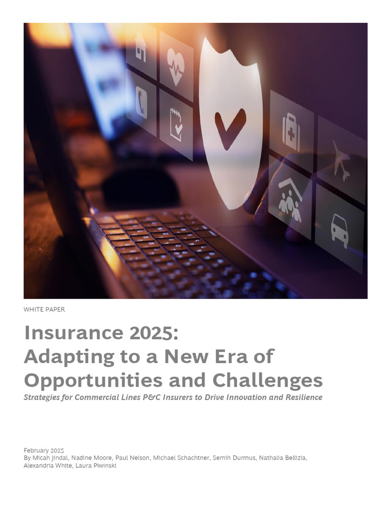 Insurance 2025 Commercial Lines Trends | PDF | Artificial Intelligence ...