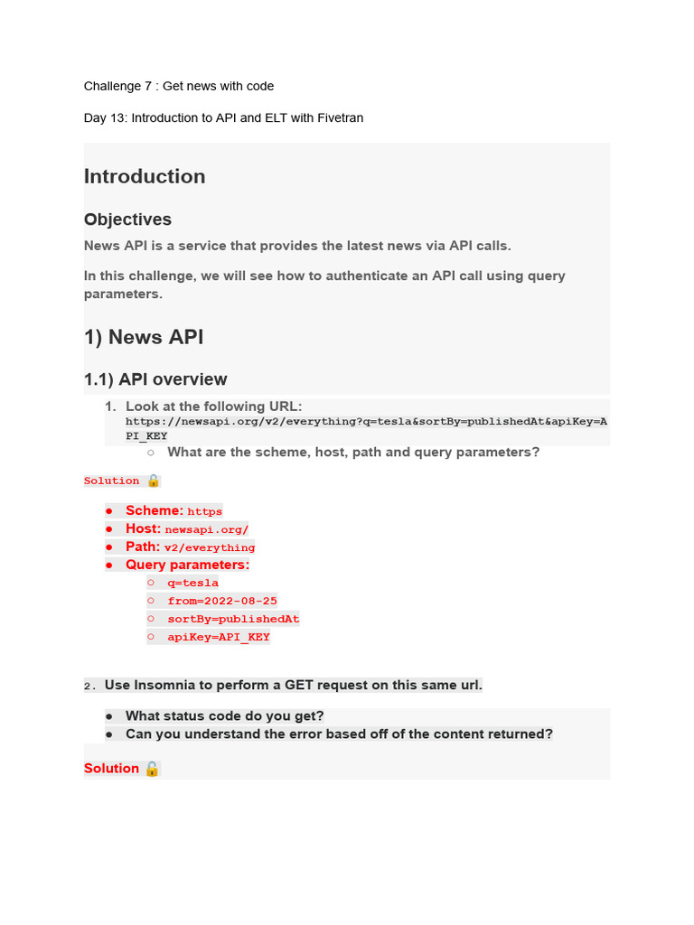 News API Authentication Explained | PDF