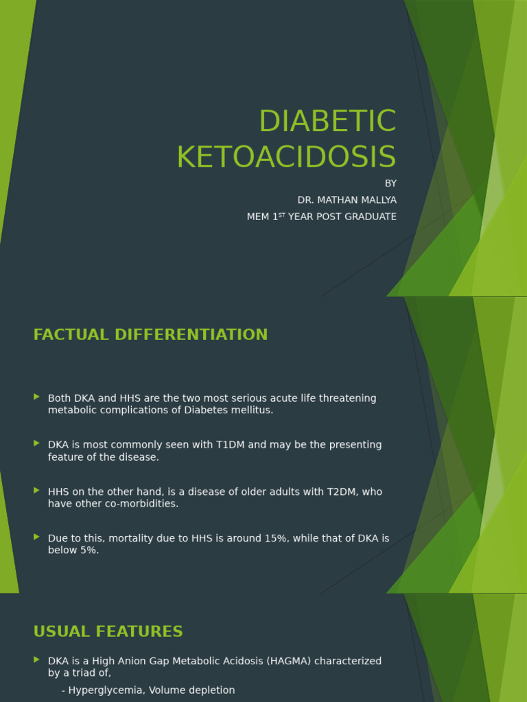 Understanding Diabetic Ketoacidosis | PDF | Saline (Medicine) | Human ...