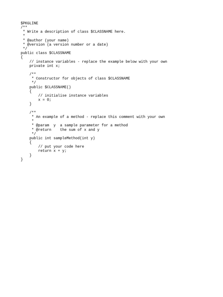 Standard Class of Java File | PDF