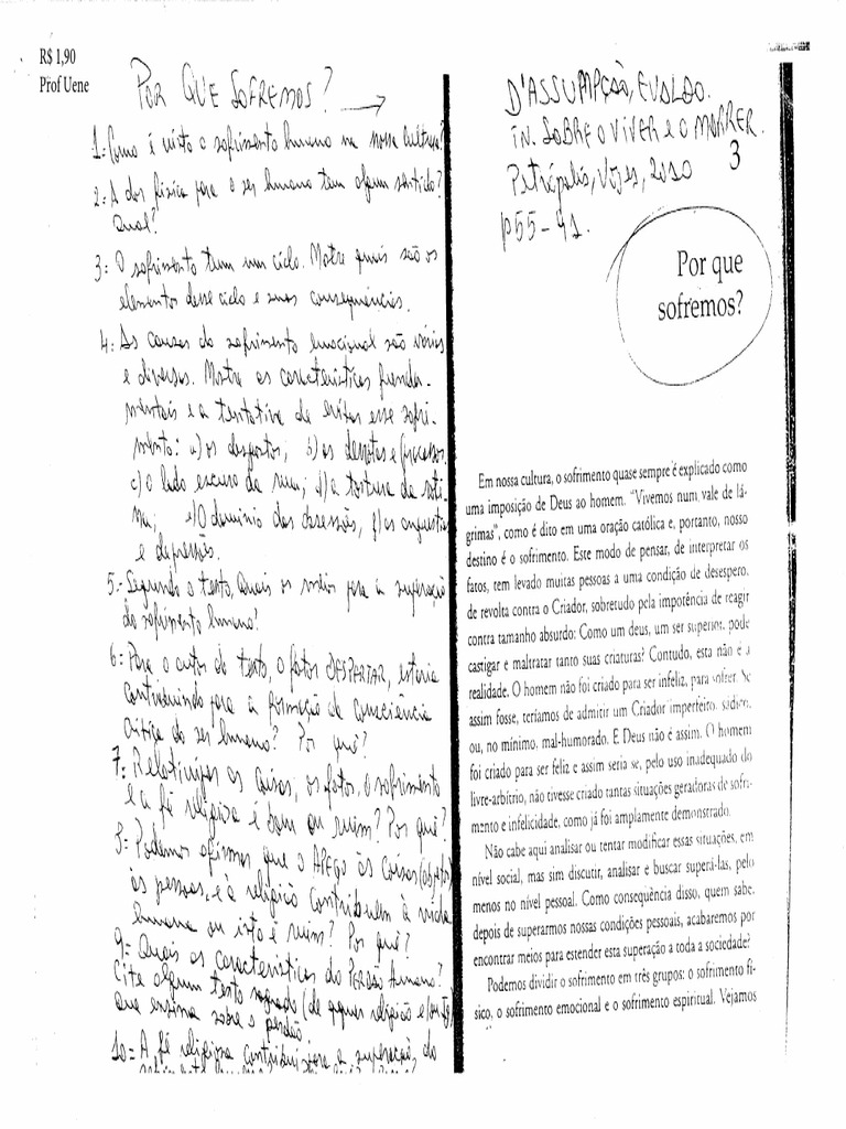 Por Que Sofremos | PDF